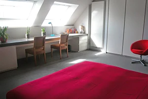 Kamer Vijver met tweepersoonsbed